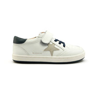 Oldsoles - Kids' Platinum Runner Vl Strap Star Sneakers
