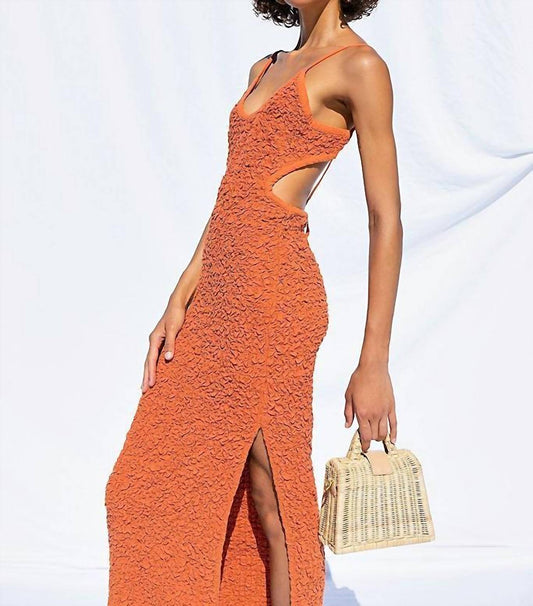 Free People - Za Za Smocked Midi Dress