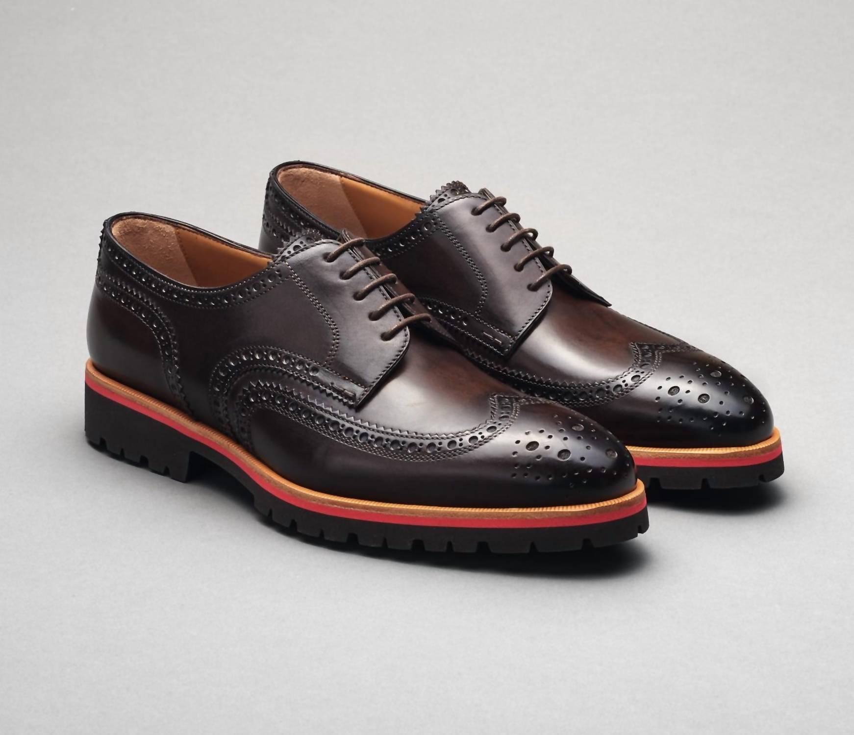 Scarpe Di Bianco - Men's Sc533 Deco Nero Fondente Shoes