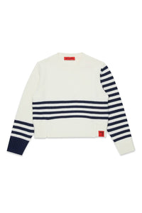 Max&Co. - Kid's Magilia Wool Blend Striped Sweater