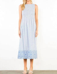 Thml - The Smocked Floral Midi Dress