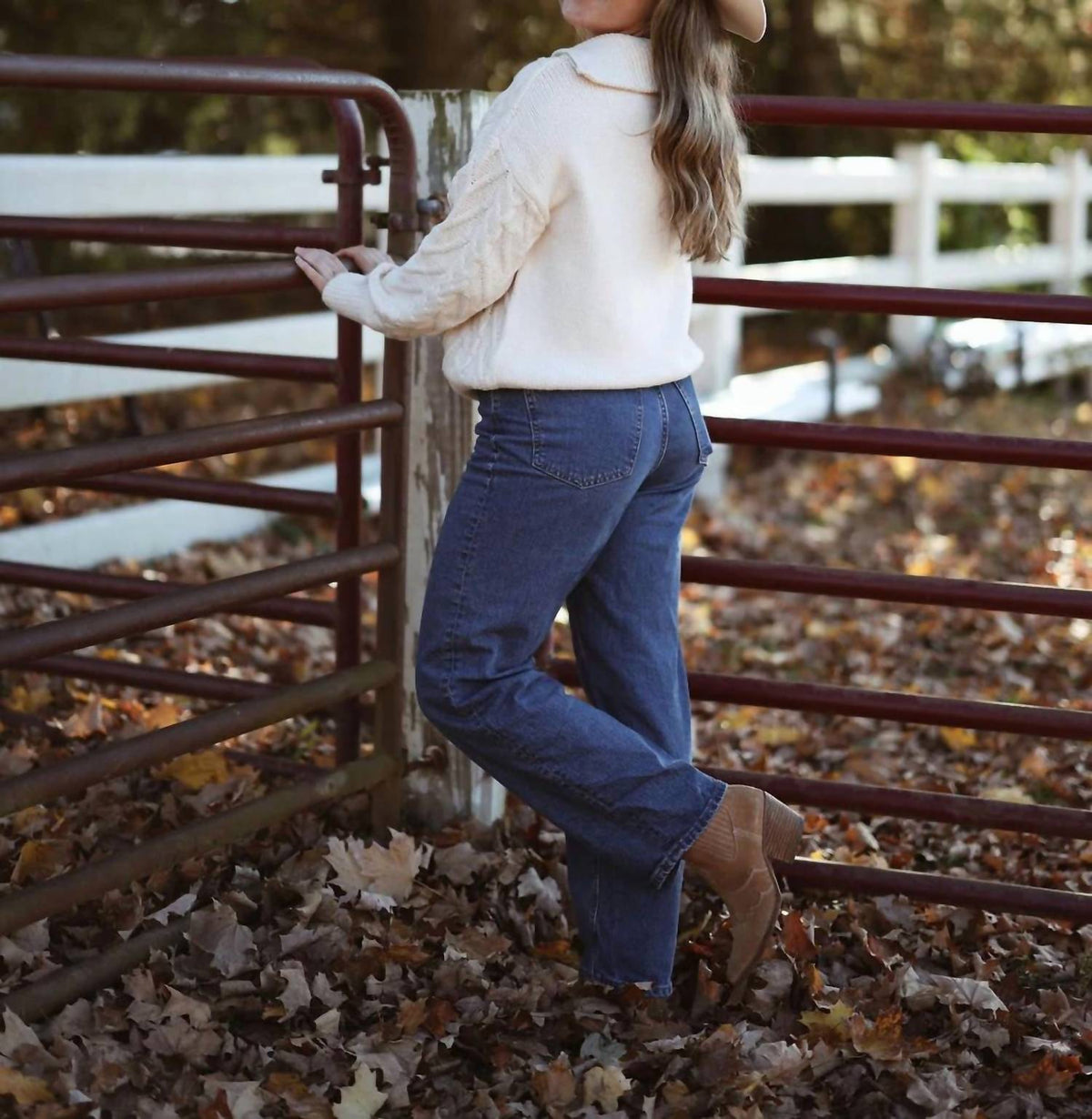 Sweet Lovely By Jen - Cabin Cable Knit Sweater