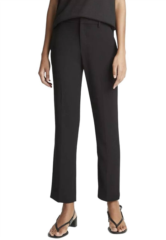 Vince - Crepe Tailored Straight Pant