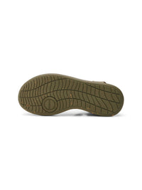 Woden Women's Line Sandal in dark olive - women's sandal - view 4