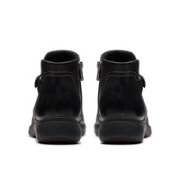 Clarks Women’s Certina Joy Boot in black leather 1 - women's shoe - view 4