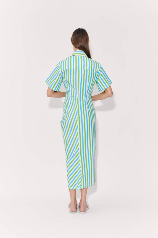 Rosie Assoulin - Gathered Ruffle Shirt Dress