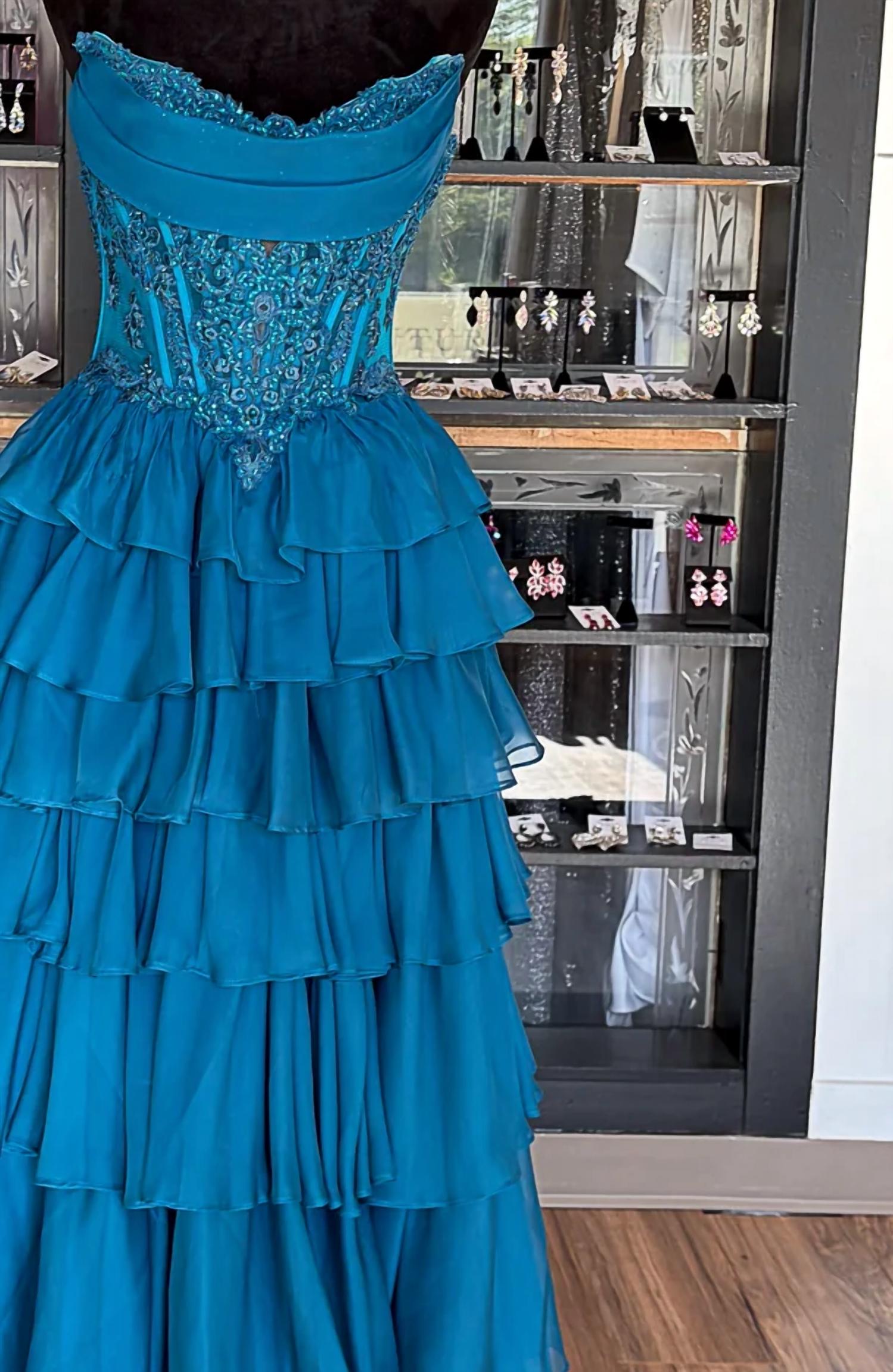 Sherri Hill - Women's Strapless Fit-And-Flare Dress