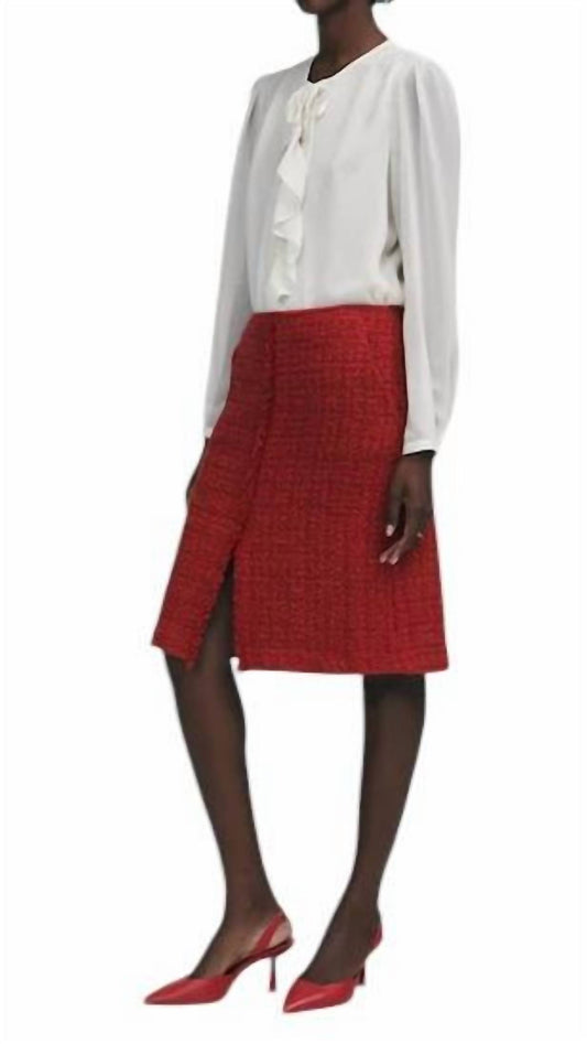 Iris Setlakwe - TWEED A LINE SKIRT