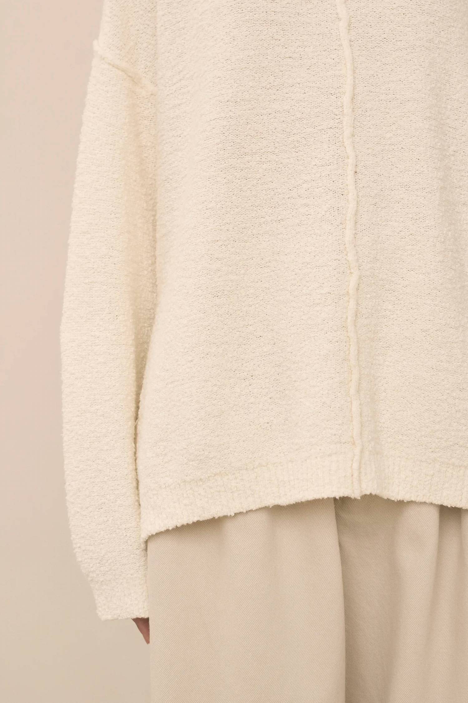 Lauren Manoogian - Women's Boucle Cardigan Sweater