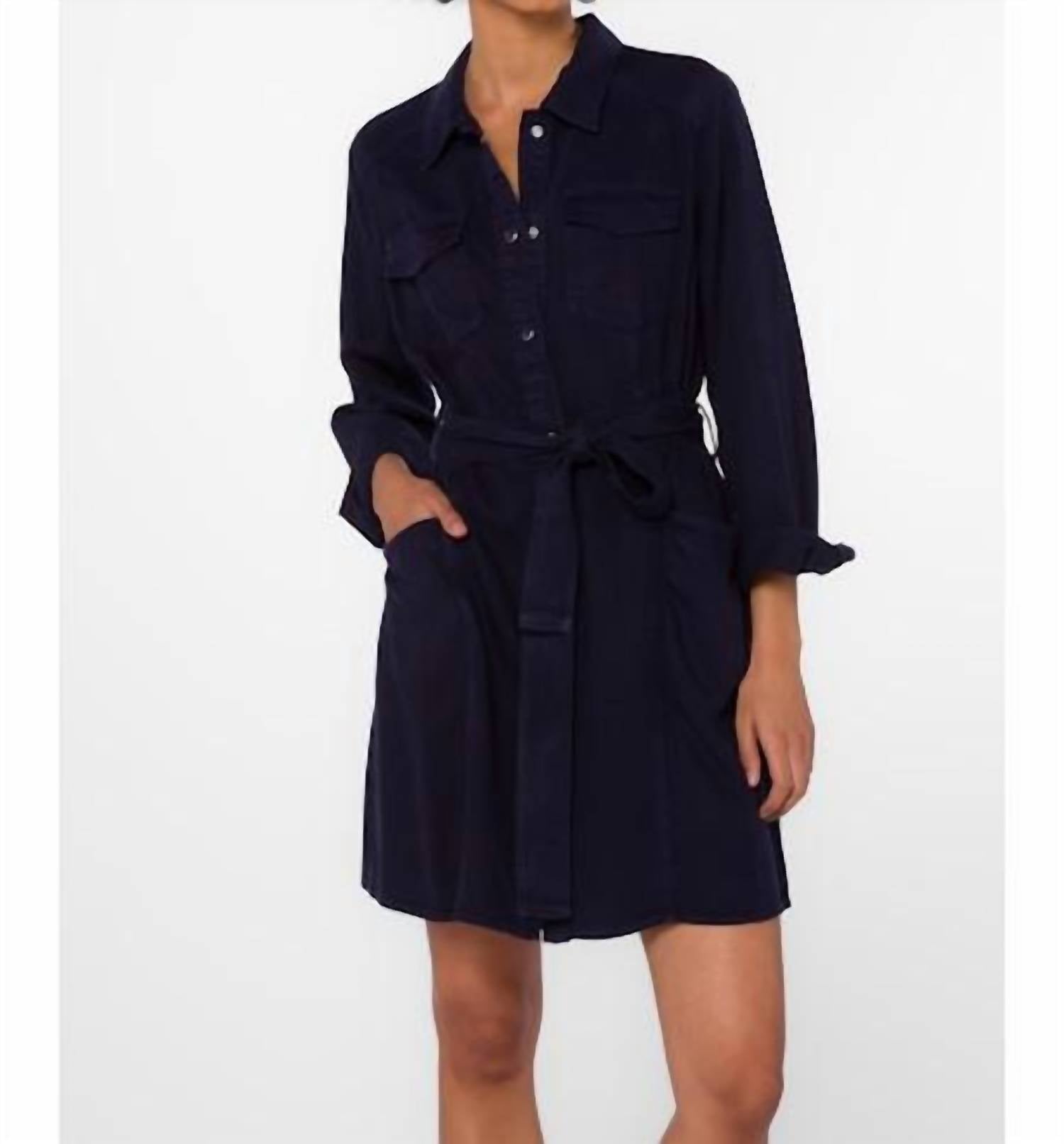 Velvet Heart - Deena Snap Button Mini Dress