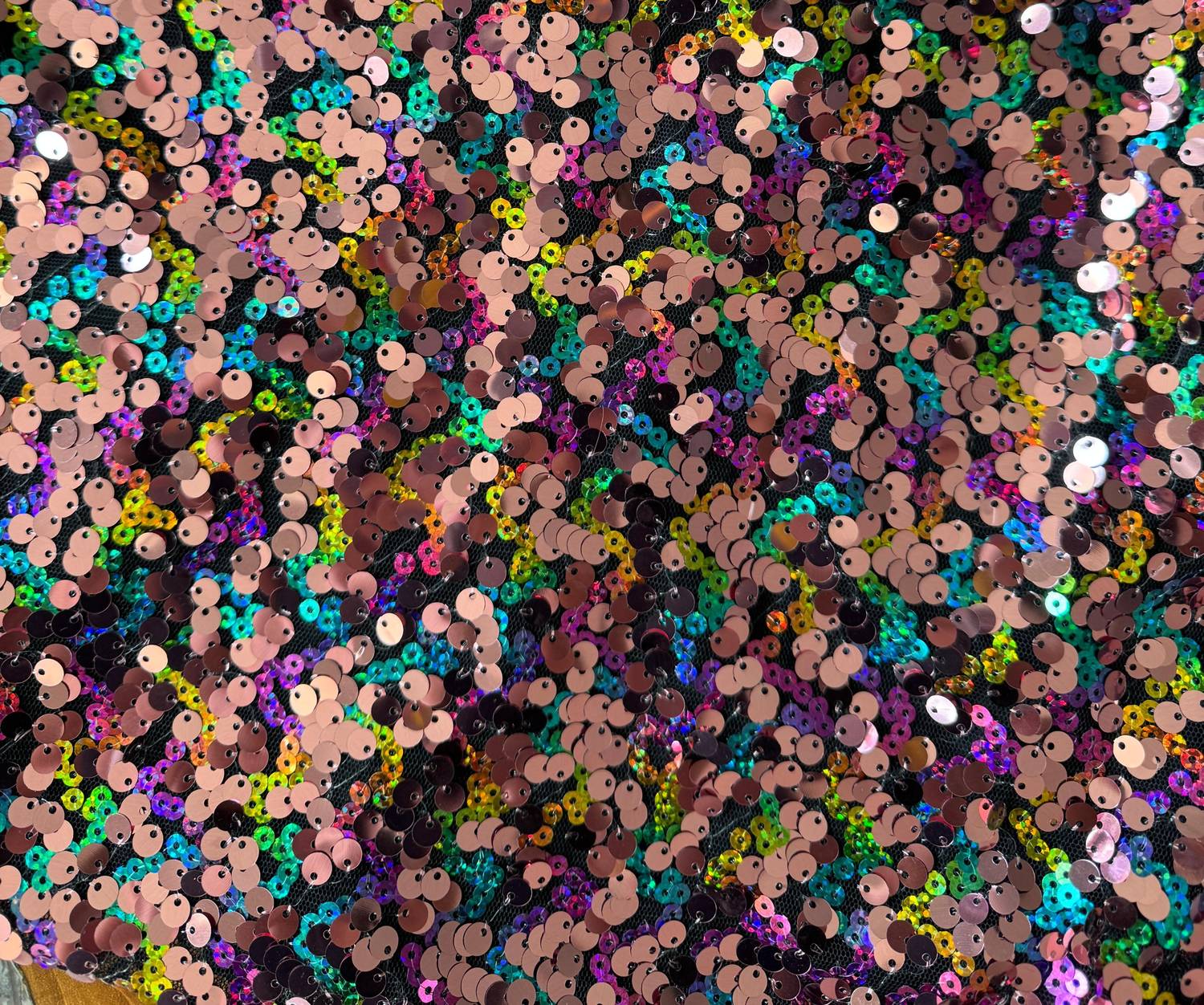 Mia - Girl's Rainbow Sequin Dress