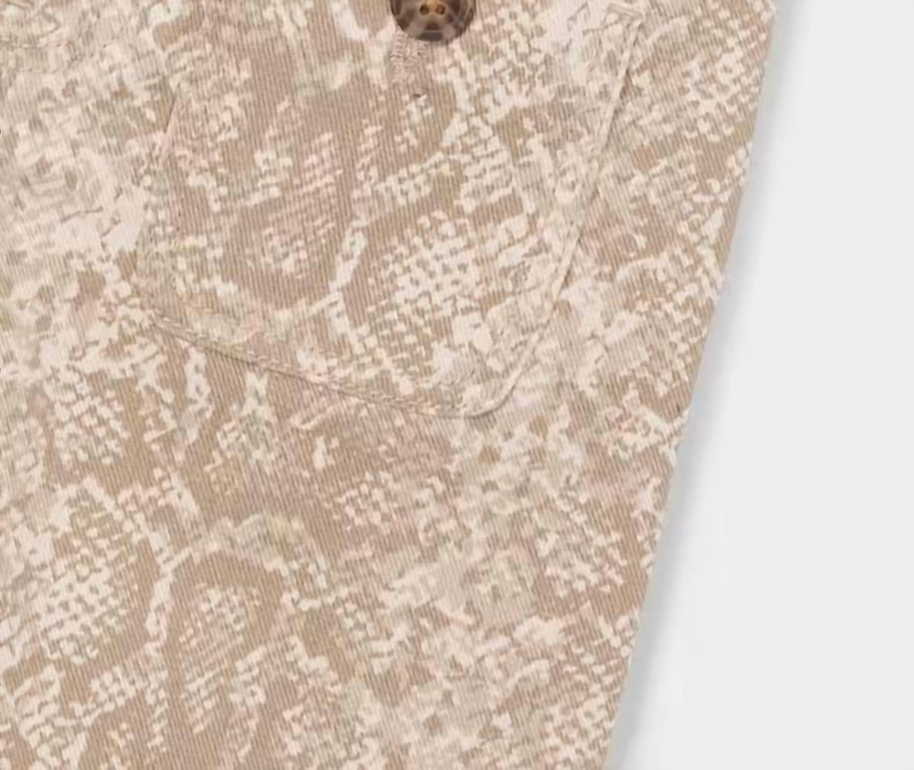 Mayoral - Snake Print Denim Pants