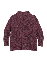 Frank & Eileen Women's Montecito Sweater in red navy white - women's sweater - view 5