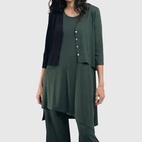 Alembika - Essential 2-tone Crop Cardigan