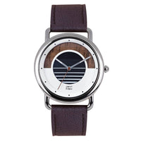 D.W.Y.T. - Men's Eclipse Watch Apple Leather Band