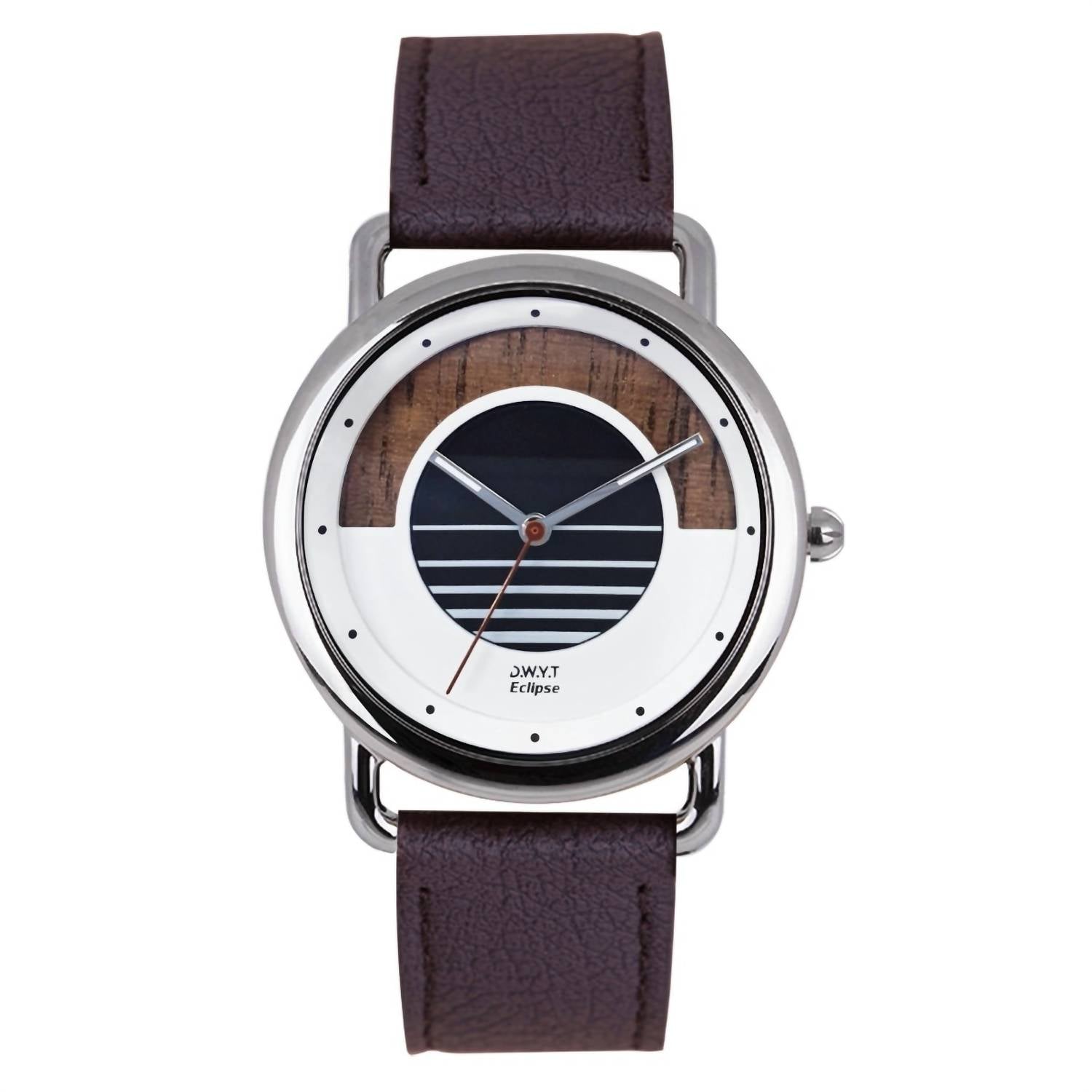 D.W.Y.T. - Men's Eclipse Watch Apple Leather Band