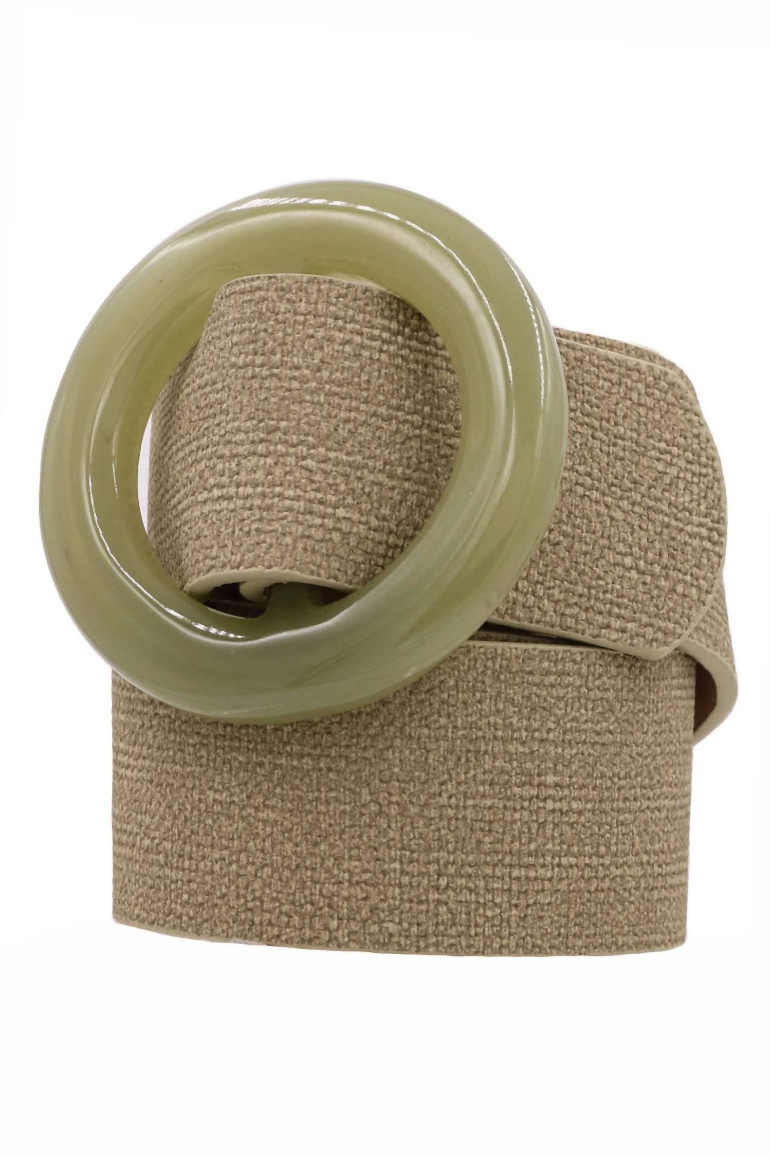 Art Box - Women's Acrylic Buckle Belt