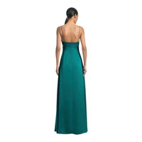 Sachin & Babi - Torence Satin Crepe Crystal Strap Gown