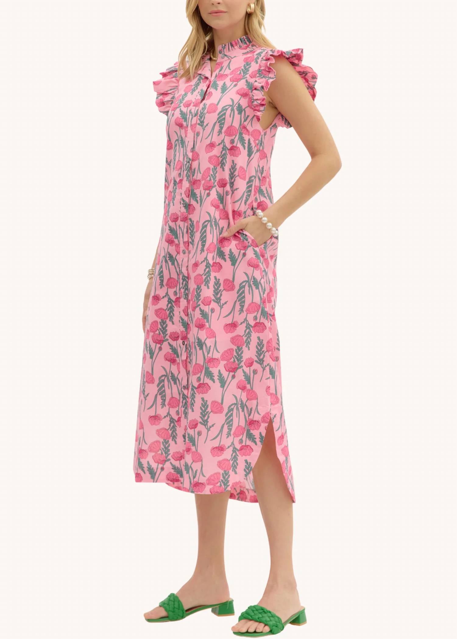 Entro - Jen Midi Dress