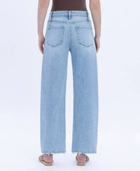 Vervet By Flying Monkey - Brylee High Rise Crop Barrel Jeans