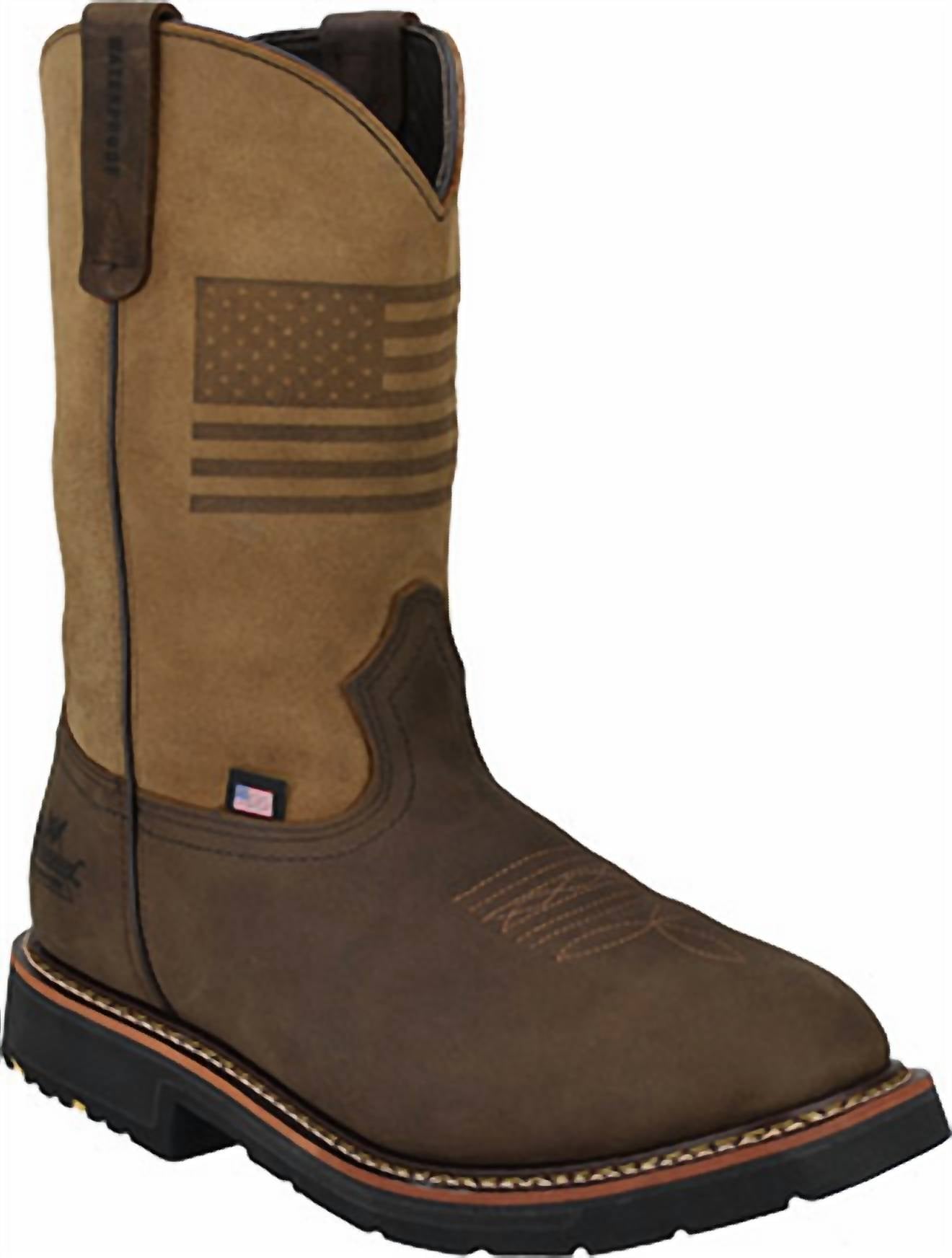 Thorogood - Men's Waterproof Square Toe Western Work Boots