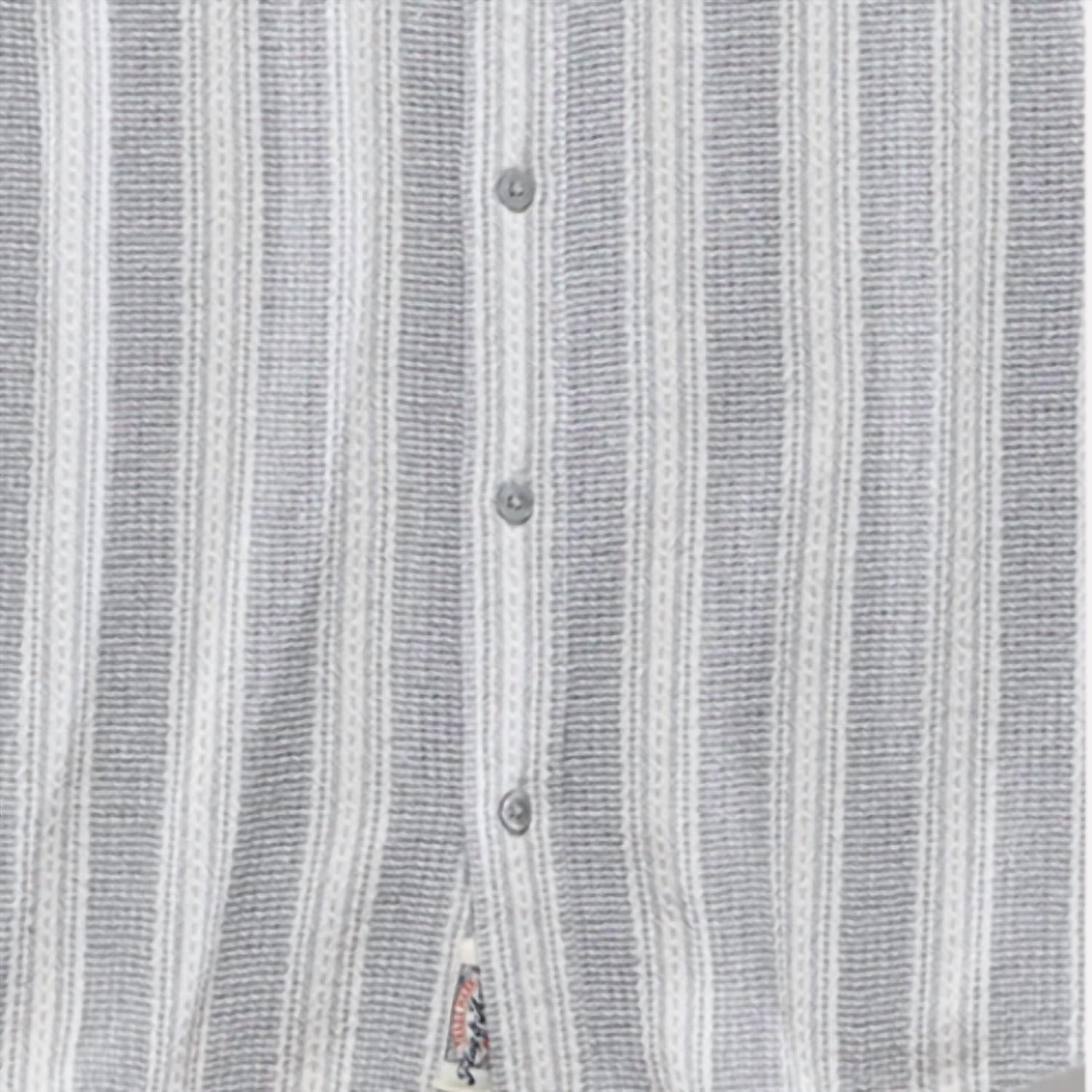 Flags & Anthem - Hutchins Short Sleeve Textured Stripe Shirt
