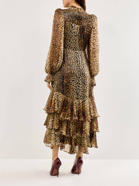 Queens Of Archive - Farrah Scarf Maxi Dress