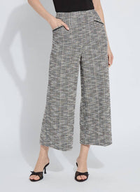 Lysse - Charlotte Ankle Length Tweed Palazzo Pants