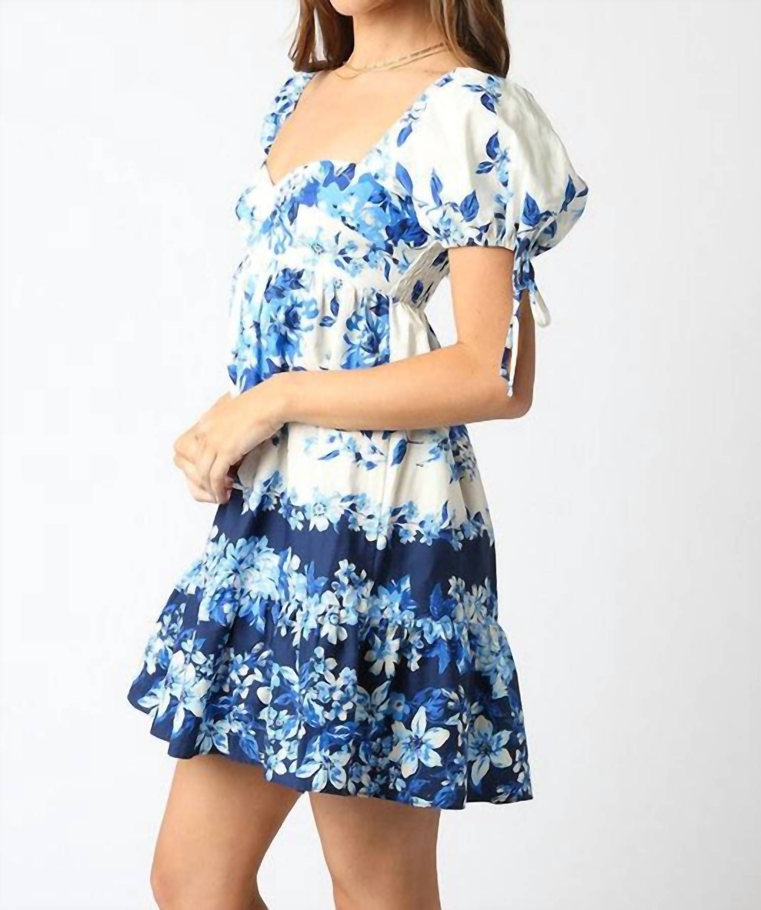 Olivaceous - Ava Floral Dress