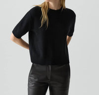 Theory - Cropped Cashmere Tee