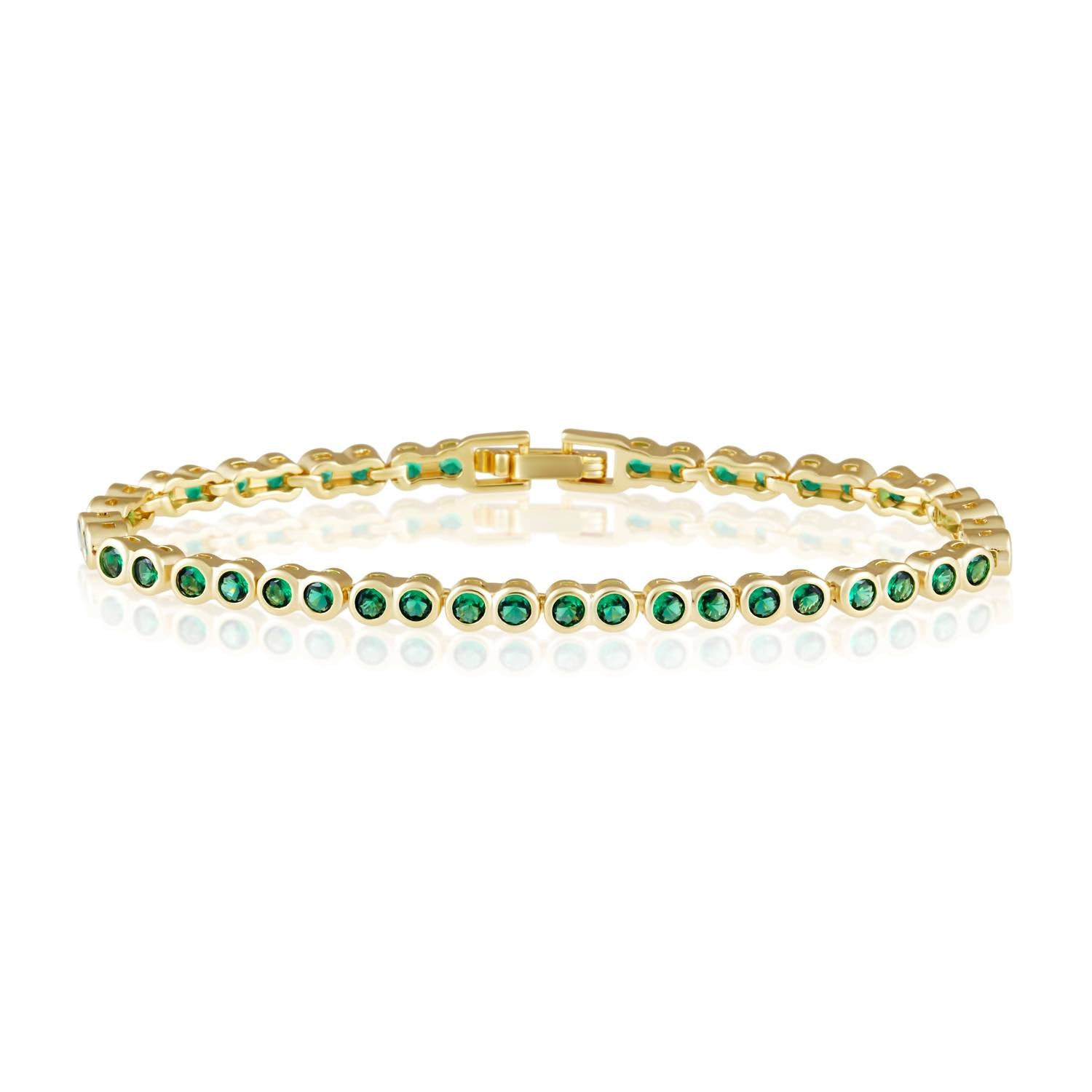 Sahira Jewelry Design - Women's Bezel Tennis Bracelet