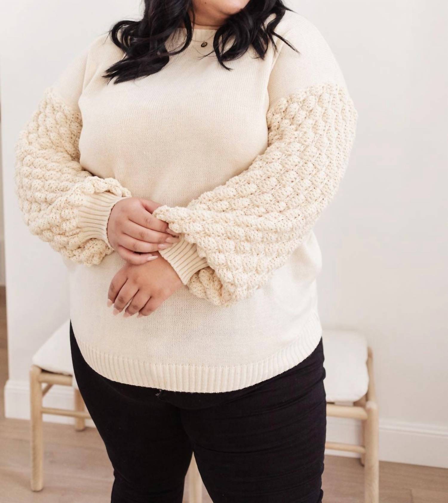 Bubbly B Sweater