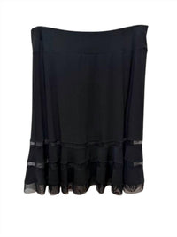 Joseph Ribkoff Women Ruffle Hemline With Tiered Tuelle Dress in black - women's dress