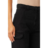 Hudson - High-Rise Wide Leg Cargo Pant
