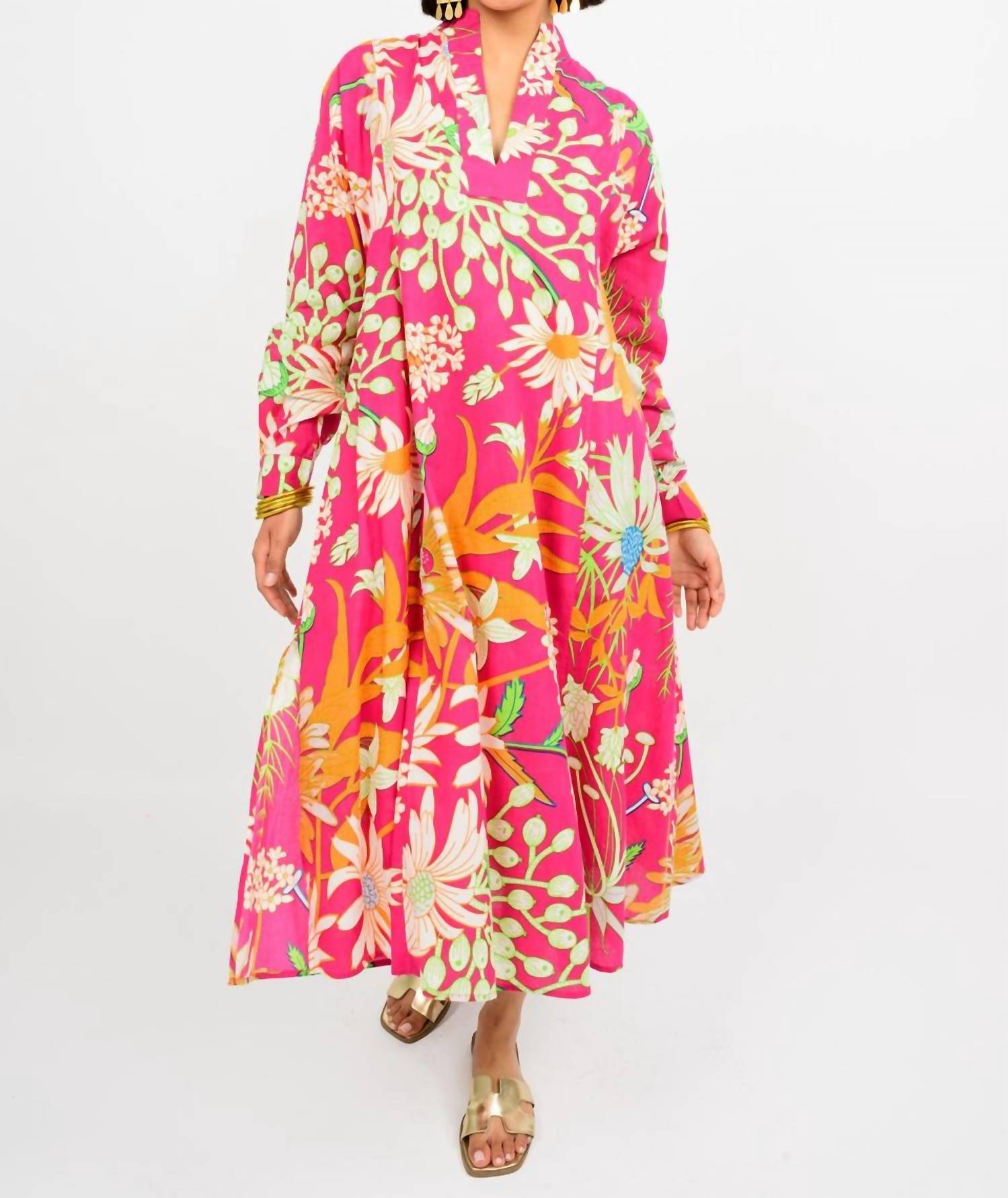 Ivy Jane - Women's Patio Floral Maxi Dress