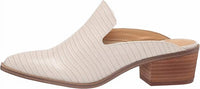 CHINESE LAUNDRY Women's Marnie Mule in cream - women's shoe - detail view