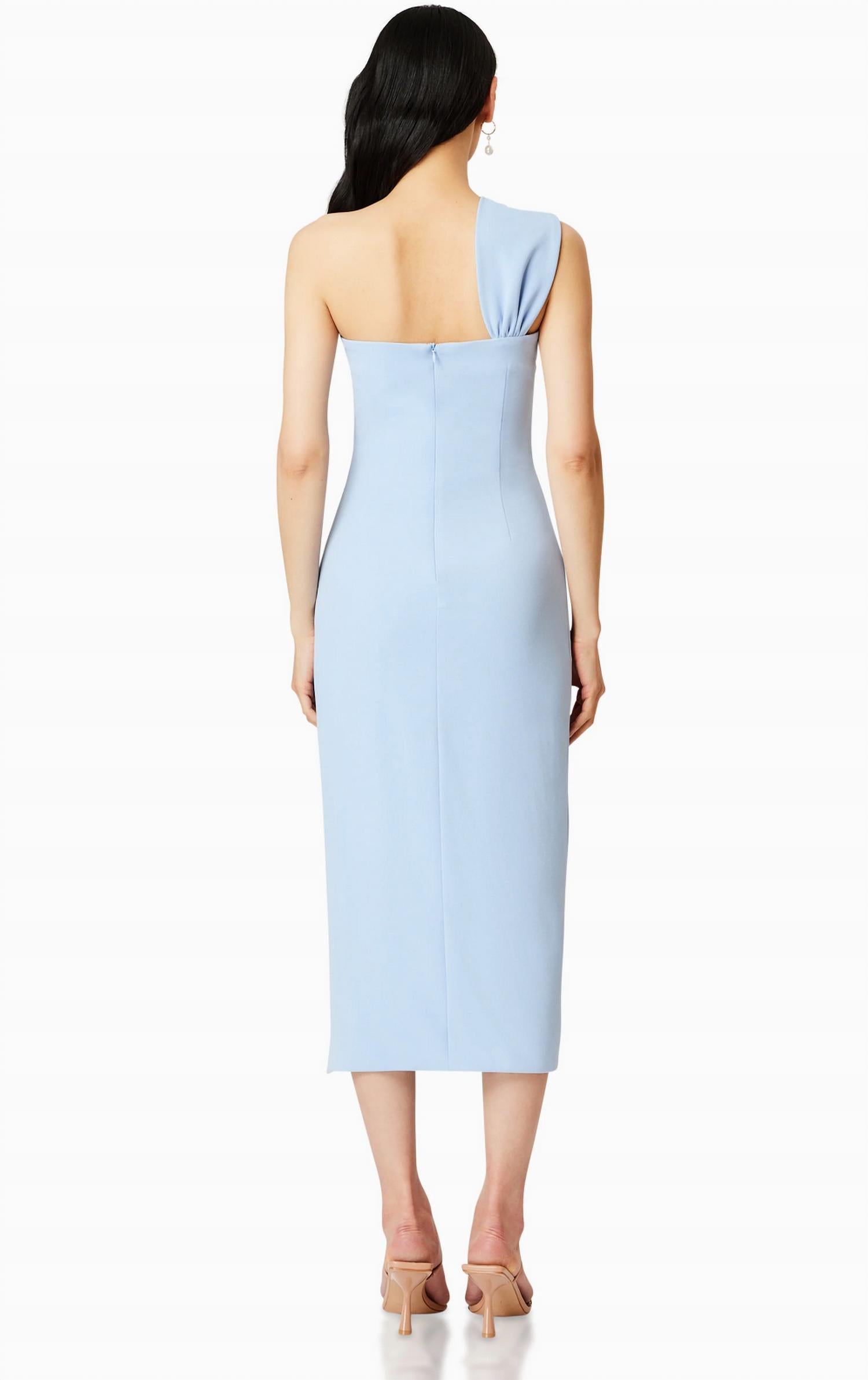Elliatt - Fawn One Shoulder Midi Dress