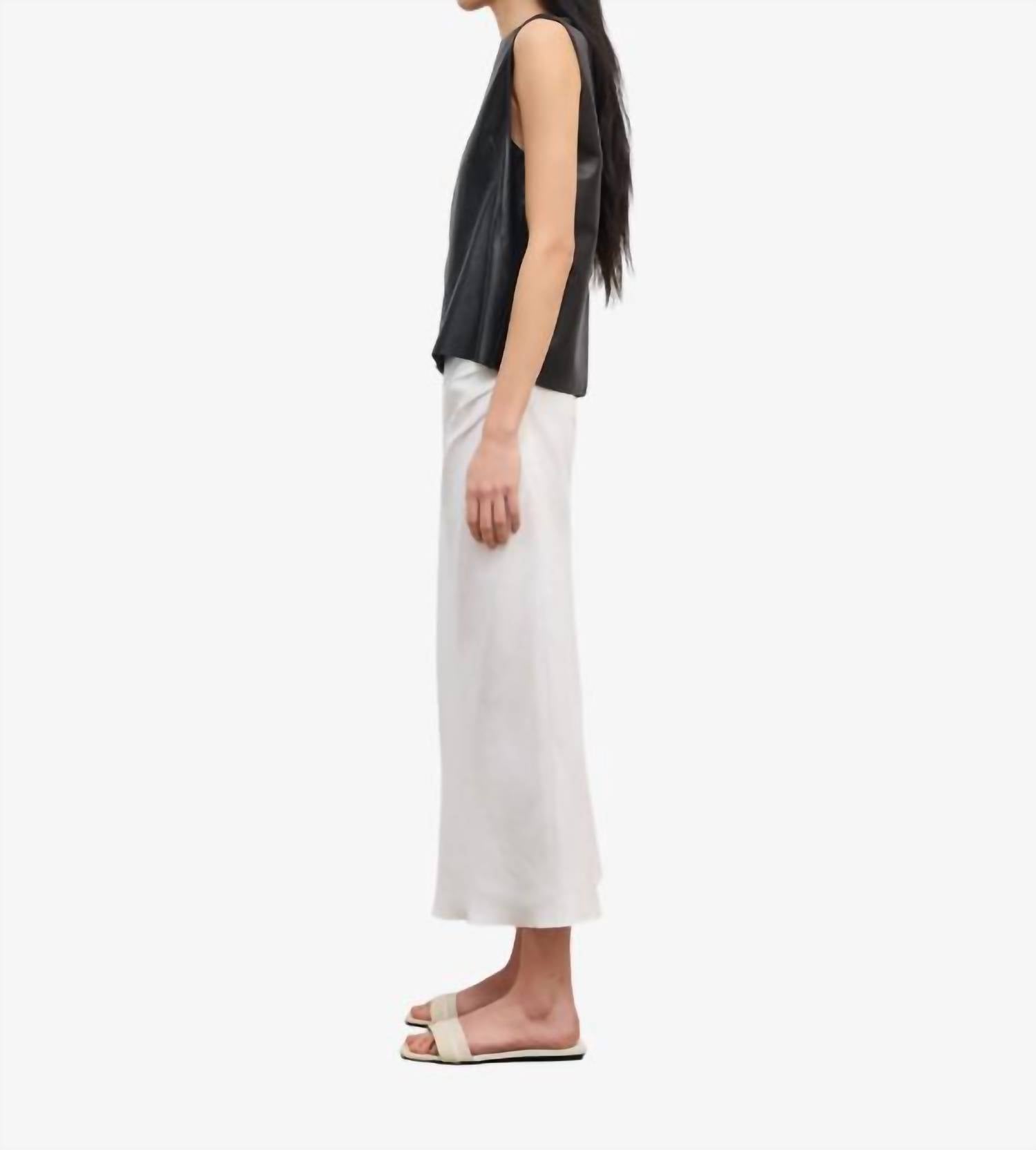 House Of Dagmar - Draped Midi Skirt