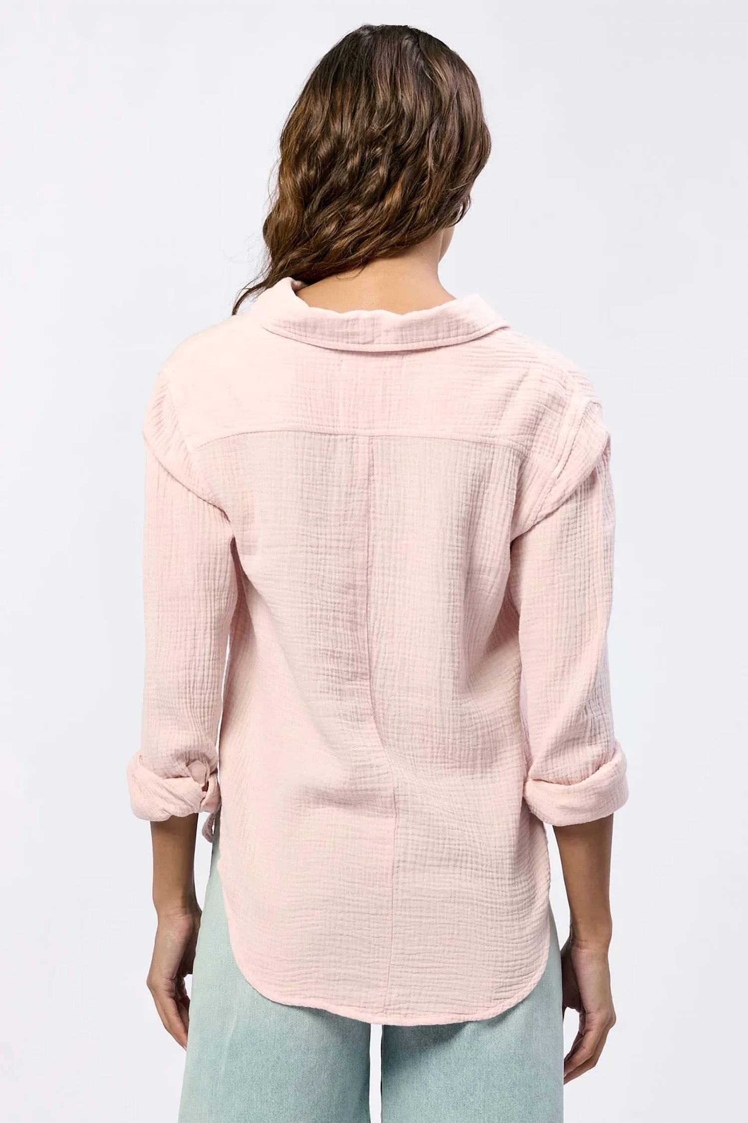 Dear John Denim - Gaia Gauze Button Down Shirt