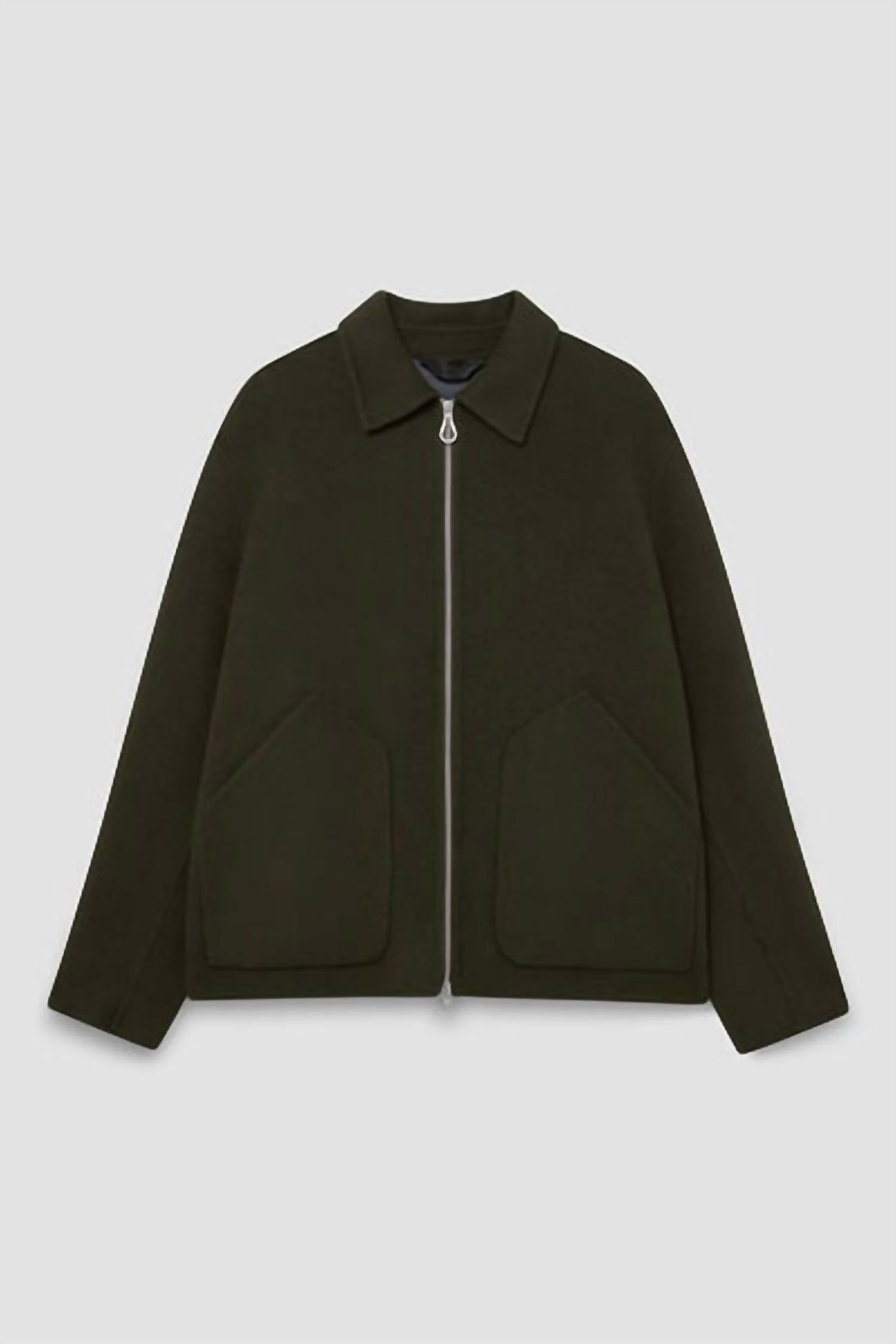 Palto Men's Dante Jacket in deep green - men's jacket