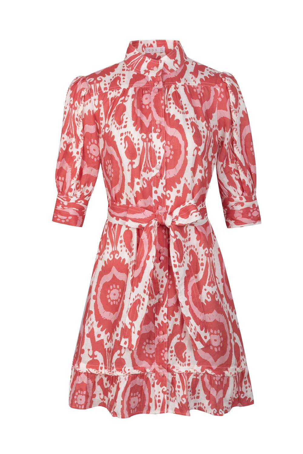 G.D.S. Abyss Dress in coral - women's dress - alternate view