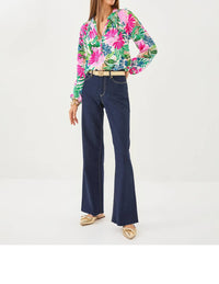 Lilly Pulitzer - Aniston High Rise Straight Jeans