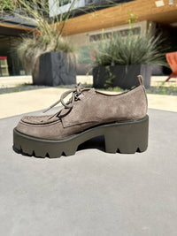 Sam Edelman Women's Monna Loafers in olive - women's flats - detail view