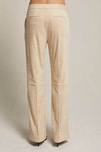 Crescent - Neve Suede Flared Pant
