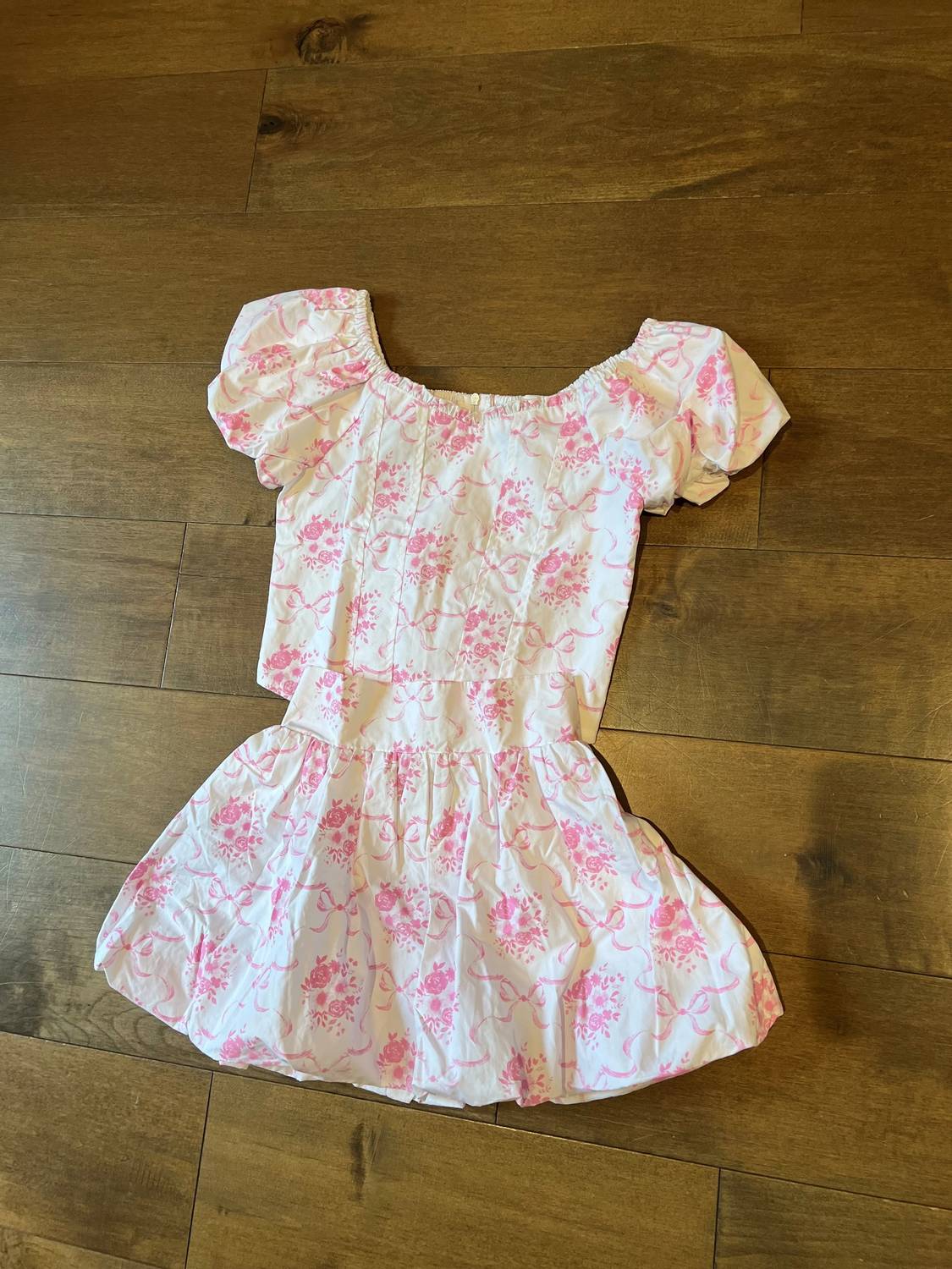 Flowers By Zoe - Girl's Toile Top