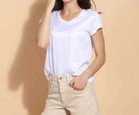 Jessie Liu - Modal Scoop Neck Tee