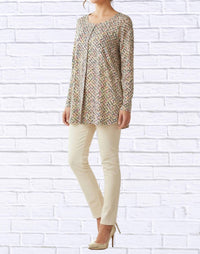 Calypso - Floral Print Woven Blouse