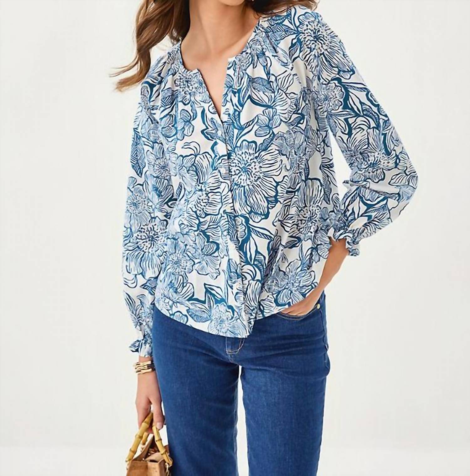 Lilly Pulitzer - Aldina Button Down Top