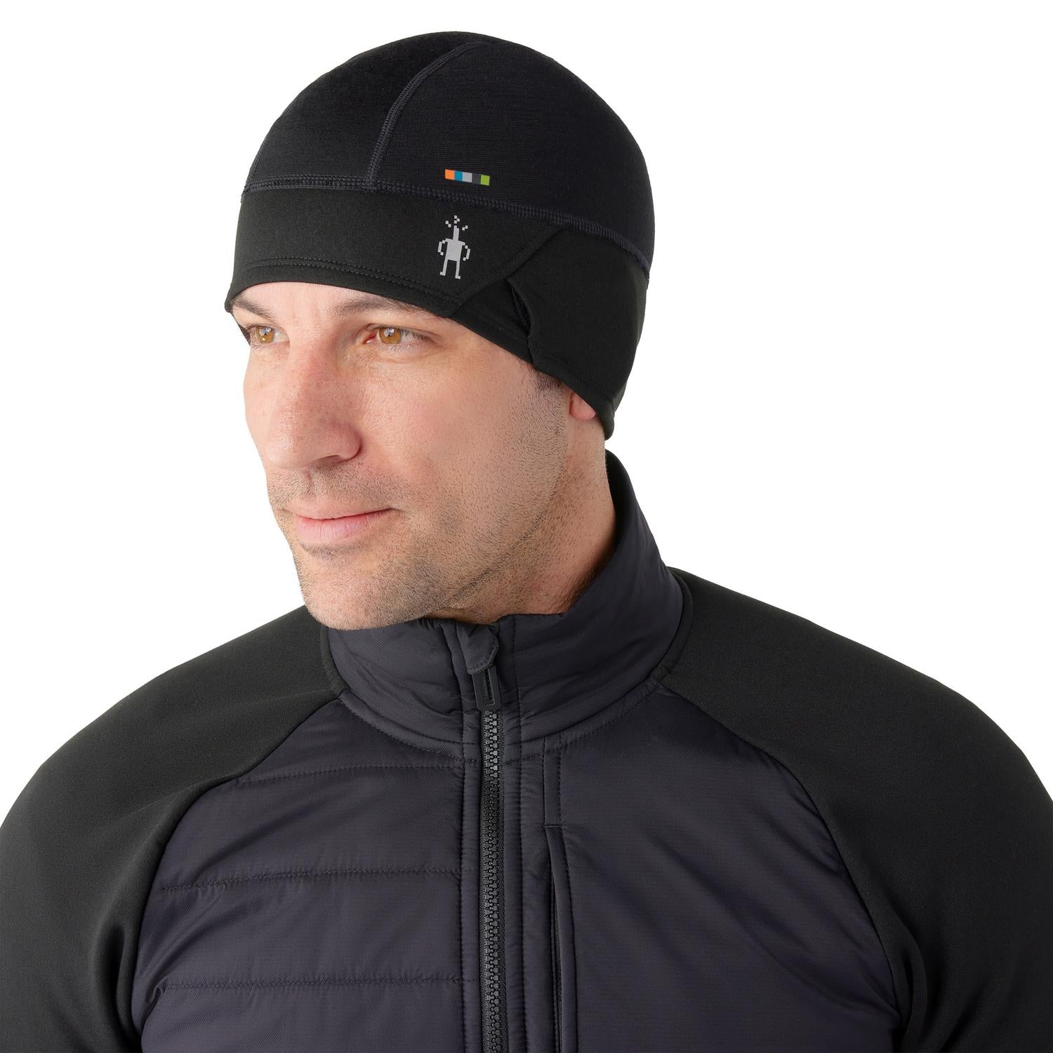 Smartwool Merino Sport Fleece Training Beanie in black - men's hat