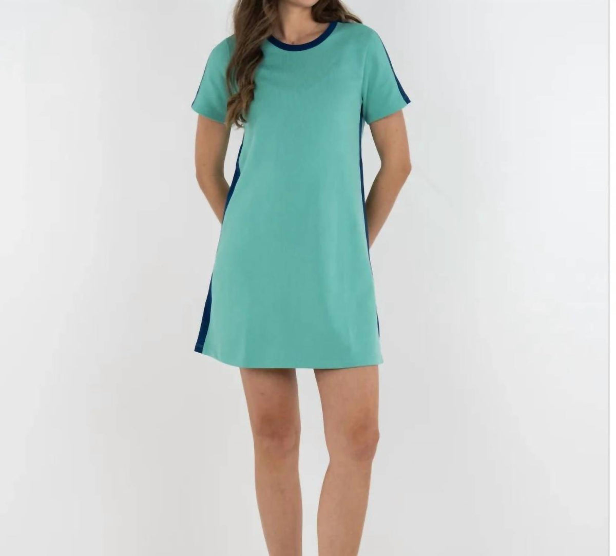 Emily Mccarthy - Go Go French Terry Mini Dress